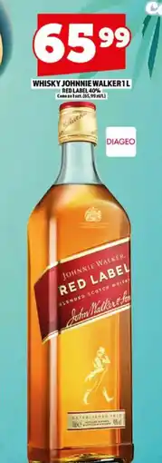 Topaz Whisky Johnnie Walker Red Label oferta