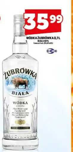 Topaz Wódka Zubrówka Biała oferta