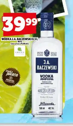 Topaz Wódka J.A. Baczewski oferta