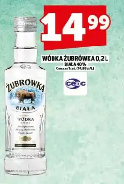 Topaz Wódka Zubrówka Biała oferta