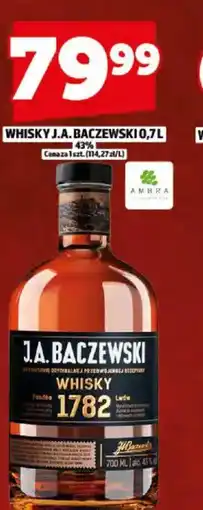 Topaz Whisky J.A. Baczewski oferta