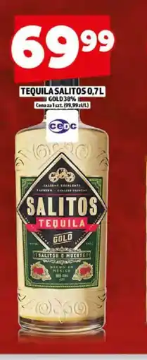 Topaz Tequila Salitos Gold oferta