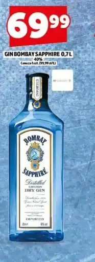 Topaz Gin Bombay Sapphire oferta