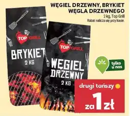 Stokrotka Market Węgiel drzewny, brykiet węgla drzewnego Top Grill oferta