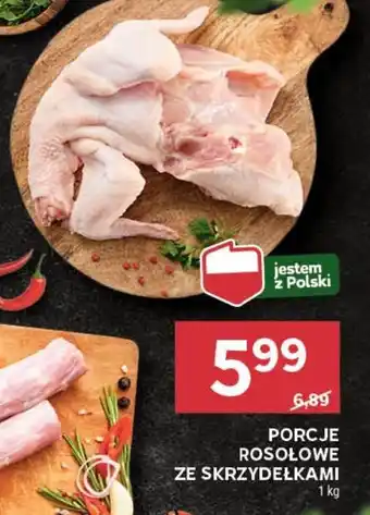 Stokrotka Market Porcje rosołowe ze skrzydełkami oferta