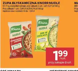 Stokrotka Market Zupa błyskawiczna Knorr Nudle oferta