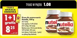 Biedronka Krem do smarowania Nutella oferta