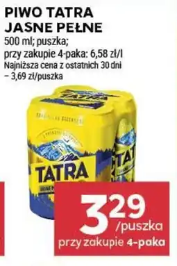 Stokrotka Market Piwo Tatra Jasne Pełne oferta
