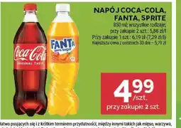 Stokrotka Market Napój Coca-Cola, Fanta, Sprite oferta