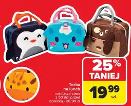 Carrefour Torba na lunch oferta