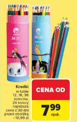 Carrefour Kredki w tubie oferta