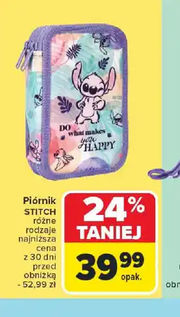 Carrefour Piórnik Stitch oferta