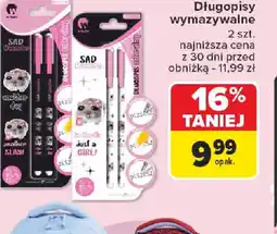 Carrefour Długopisy wymazywalne oferta