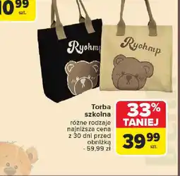 Carrefour Torba szkolna oferta