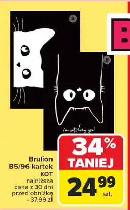 Carrefour Brulion B5/96 kartek KOT oferta