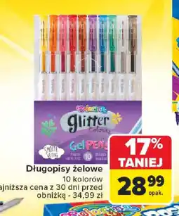 Carrefour Długopisy żelowe oferta