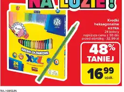 Carrefour Kredki heksagonalne Astra oferta