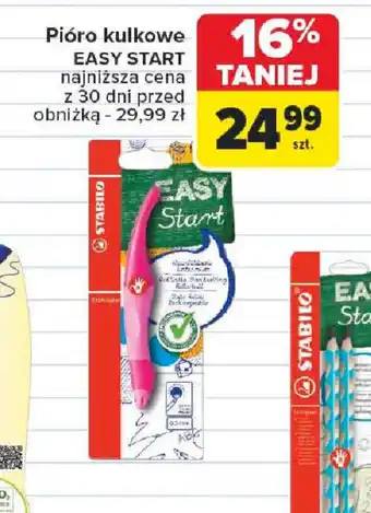 Carrefour Pióro kulkowe EASY START oferta