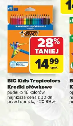 Carrefour BIC Kids Tropicolors Kredki ołówkowe oferta