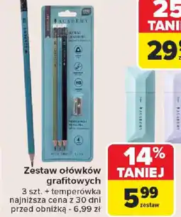 Carrefour Zestaw ołówków grafitowych oferta