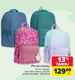 Carrefour Plecak szkolny oferta
