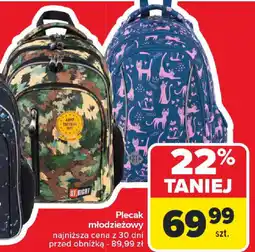 Carrefour Plecak młodzieżowy oferta