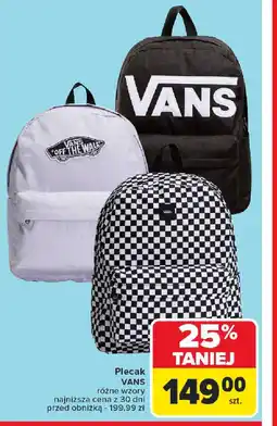 Carrefour Plecak Vans oferta