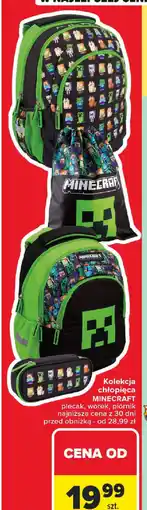 Carrefour Kolekcja chłopięca Minecraft oferta