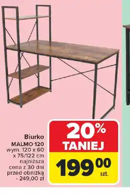 Carrefour Biurko Malmo 120 oferta