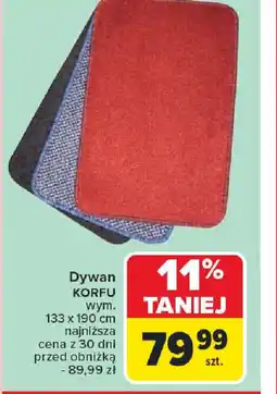 Carrefour Dywan Korfu oferta
