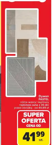 Carrefour Dywan Pastel oferta