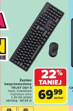 Carrefour Zestaw bezprzewodowy Trust Ody II oferta