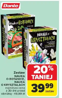 Carrefour Zestaw Nauka o Botanice, Nauka o Kryształach oferta