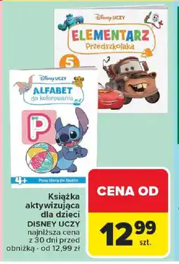 Carrefour Książka aktywizująca dla dzieci Disney Uczy oferta