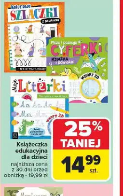 Carrefour Książeczka edukacyjna dla dzieci oferta
