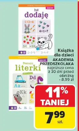 Carrefour Książka dla dzieci Akademia Przedszkolaka oferta