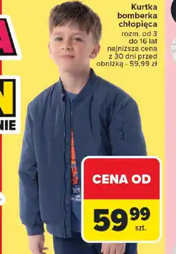 Carrefour Kurtka bomberka chłopięca oferta