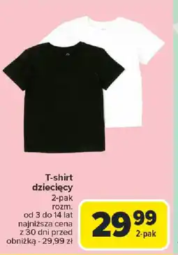 Carrefour T-shirt dziecięcy oferta