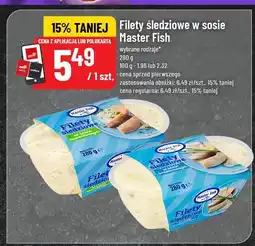 Polomarket Filety śledziowe w sosie różne rodzaje Master Fish oferta