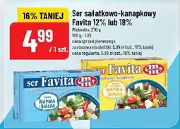 Polomarket Ser sałatkowo-kanapkowy Favita 18% Mlekovita oferta