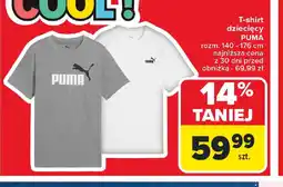 Carrefour T-shirt dziecięcy Puma oferta