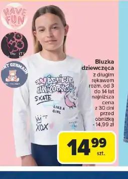 Carrefour Bluzka dziewczęca oferta