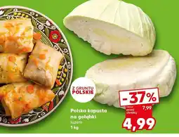 Kaufland Kapusta na gołąbki polska Kaufland oferta