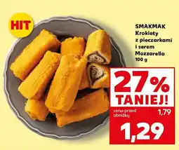 Kaufland Krokiety z pieczarkami i serem Mozzarella Smakmak oferta