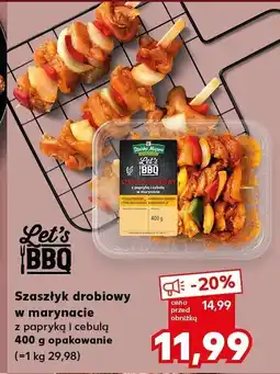 Kaufland Szaszłyk drobiowy w marynacie Let's BBQ oferta