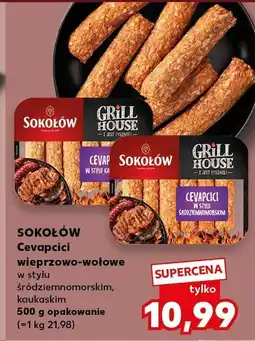 Kaufland Cevapčići wieprzowo-wołowe Sokołów Grill House oferta