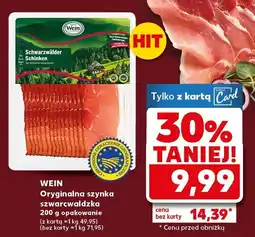 Kaufland Szynka schwarzwaldzka Wein oferta