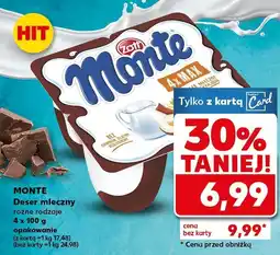 Kaufland Deser Monte mleczny Zott oferta