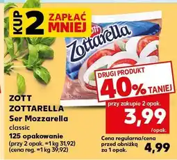 Kaufland Ser Zott Zottarella Mozzarella classic oferta