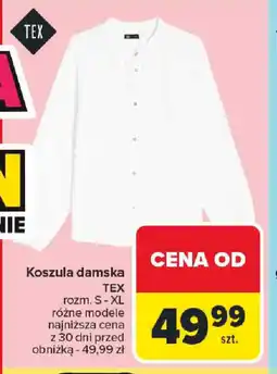 Carrefour Koszula damska TEX oferta